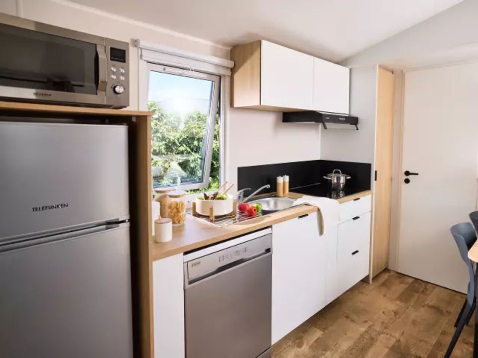 Les Trois Sources - Mobil home - Mobilhome 8 personnes - Mobil Home Terracotta 4 Pièces 6/8 Personnes