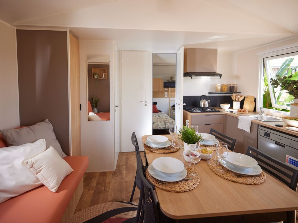 L'Atlantys - Mobil home - Mobilhome 6 personnes - Confort 3 ch 6 personnes +