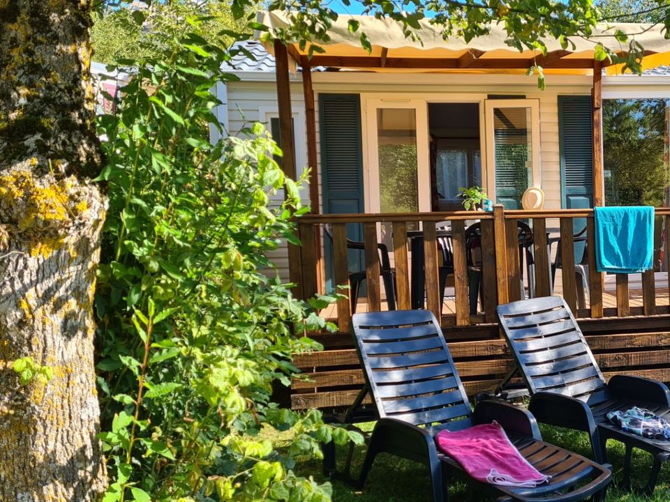 Les Calquières - Mobil home - Mobilhome 4 personnes - SUNNY, arrivée Mercredi