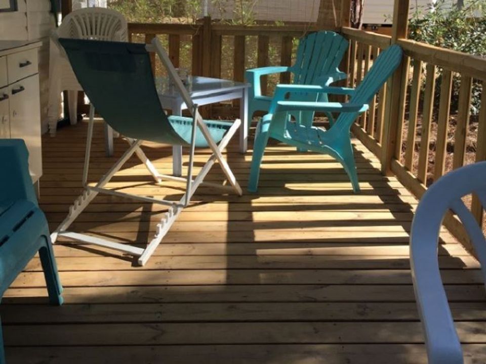 Domaine de la forêt de Suzac - Mobil home - Mobilhome 8 personnes - Confort 3 Ch 6/8 Personnes