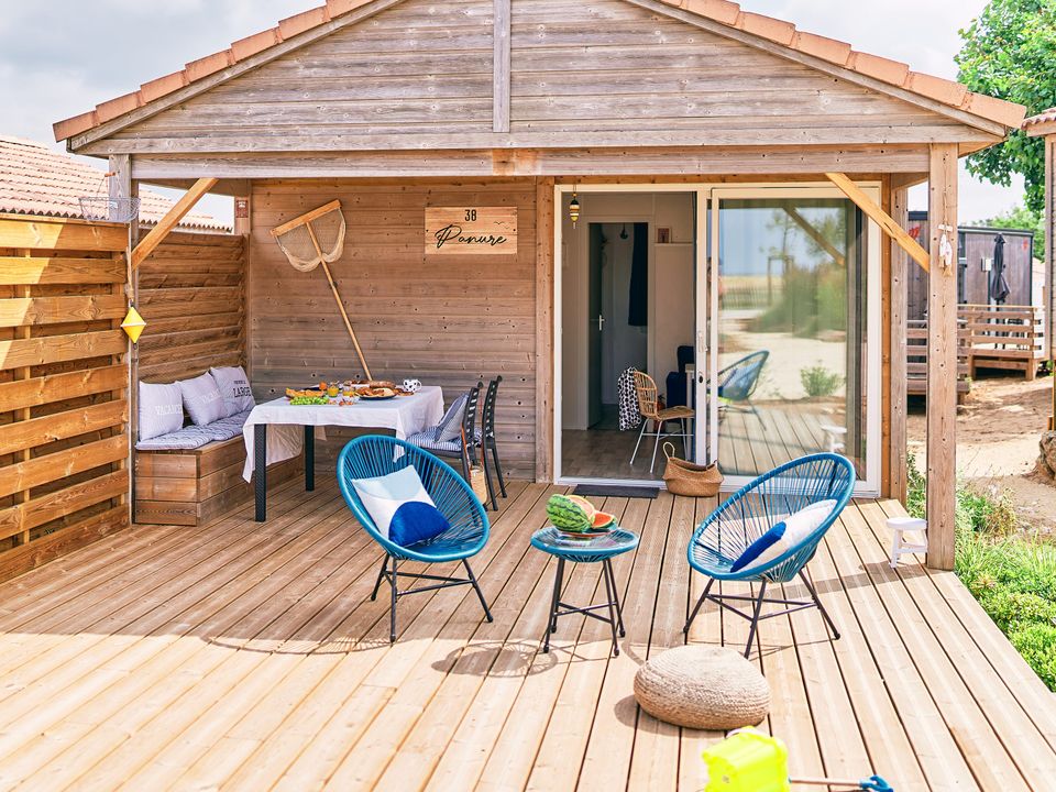 Le Bellevue - Lodge - Lodge 4 personnes - Loggia - 28 m² - 2 chambres