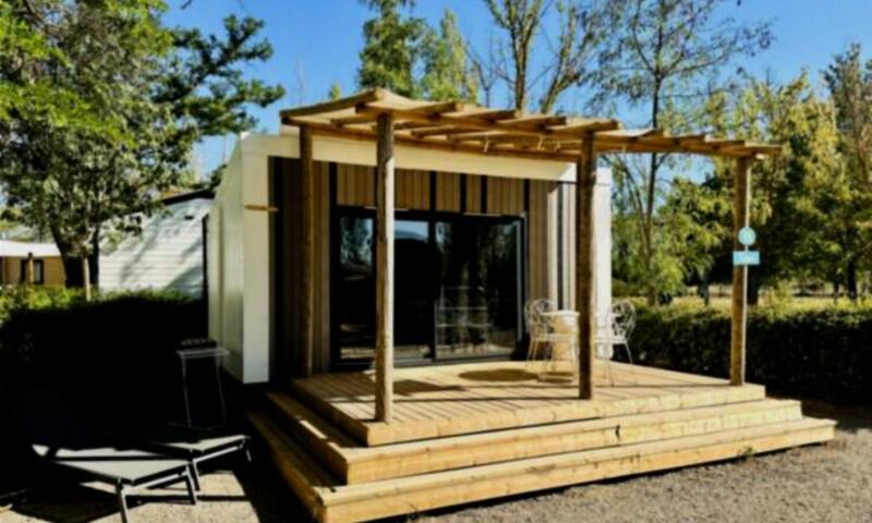 Les Rives de l'Hérault - Mobil home - Mobil Home Premium Paradis Studio 2 personnes, Clim, LV, TV, 20 m², (2022)