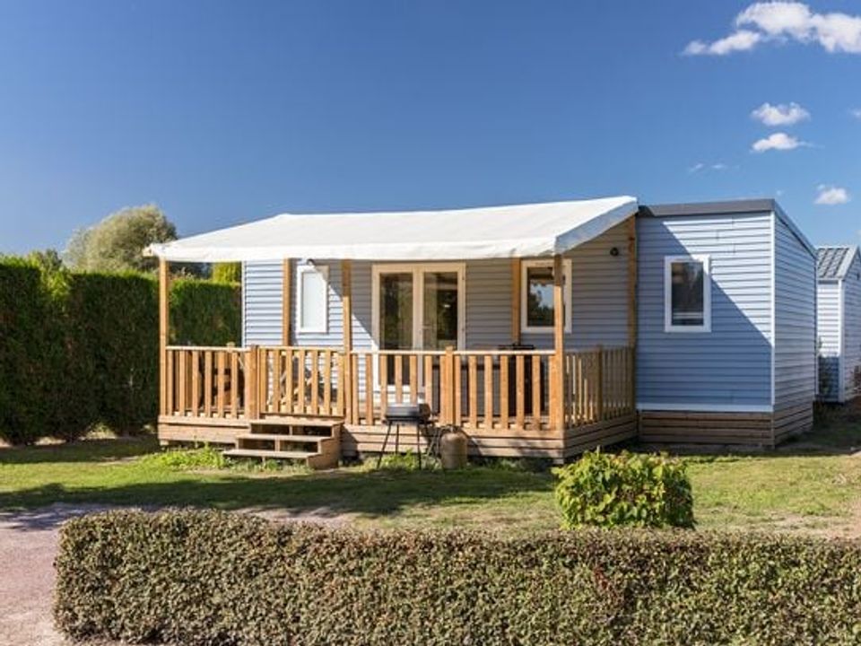 La Croix du Vieux Pont - Mobil home - Mobilhome 6 personnes - Mobil-home | Comfort XL | 3 Ch. | 6 Pers. | Terrasse surélevée | Clim.