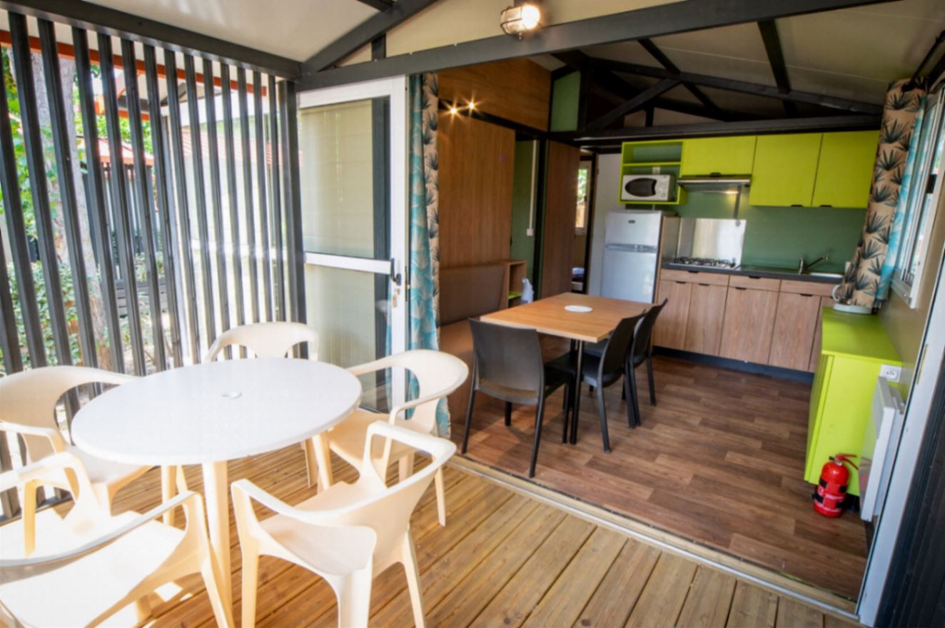 La Maïre - Mobil home - Chalet Evasion 5 personnes 2 chambres 26m²