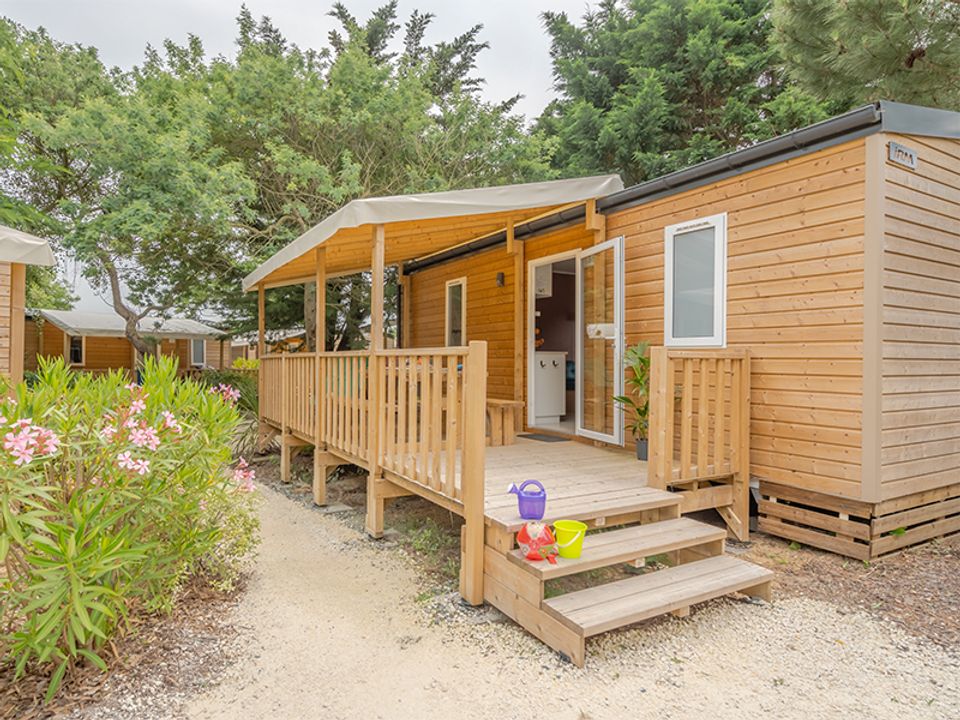 Les Grenettes - Mobil home - Mobilhome 4 personnes - Cottage Prestige 2 chambres - 1 salle de bain