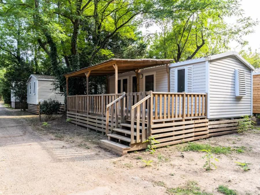 Ecolodge l'Etoile d'Argens - Mobil home - Mobilhome 6 personnes - Cottage Levant 4 Pièces 6 Personnes Climatisé + TV