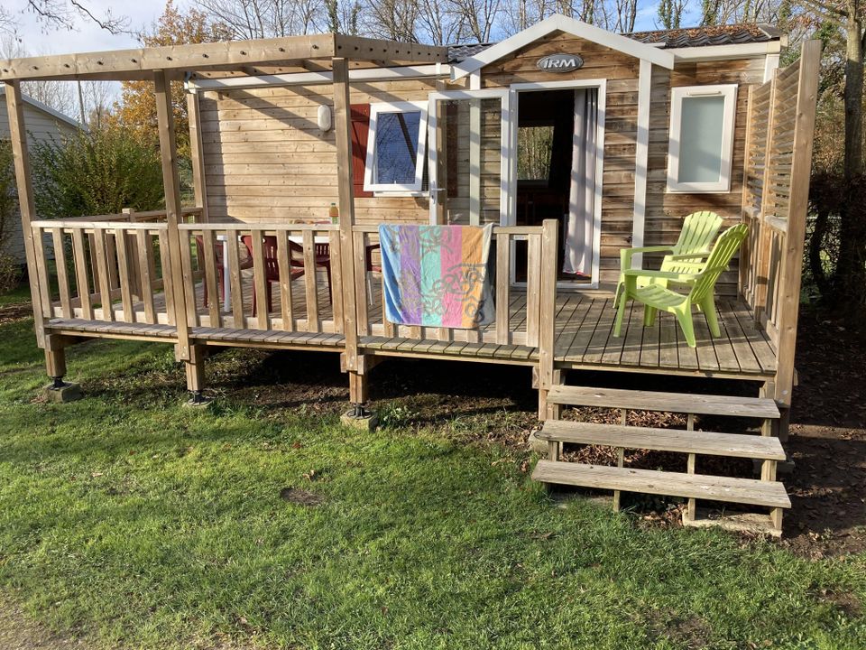 La Cigaline - Mobil home - Mobilhome 4 personnes - Duras climatisé