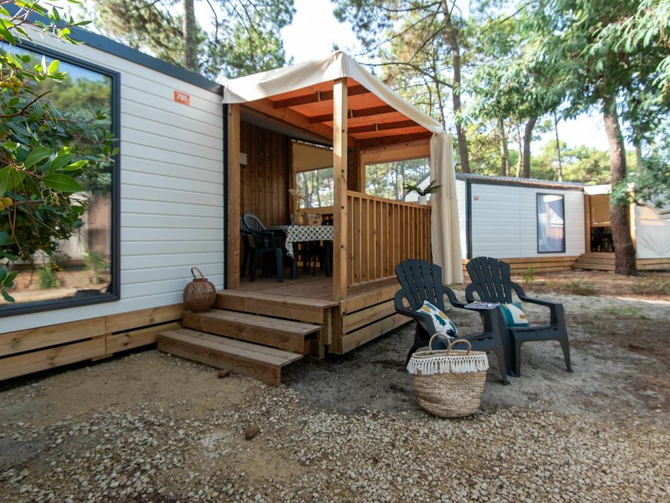 Camping Club Les Tamaris - MS Vacances - Mobil home - Mobilhome 4 personnes - Bergame CONFORT Climatisé