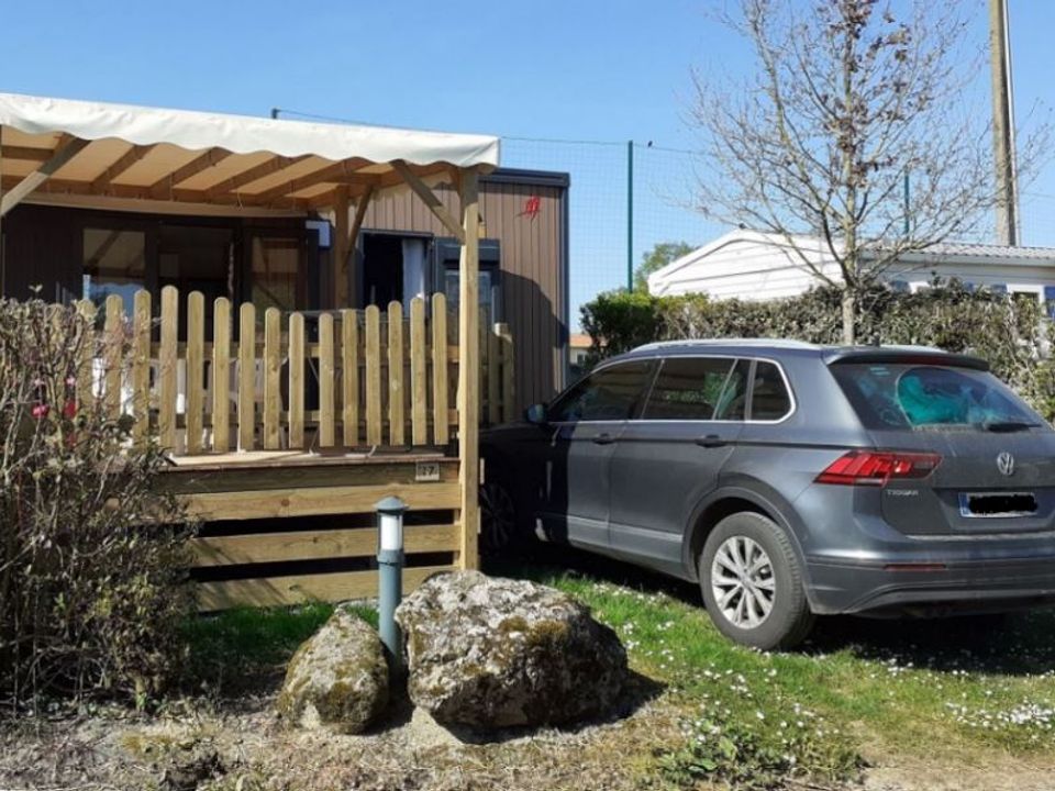 Camping de la Motte - Mobil home - Mobilhome 2 personnes - M.HOME PRIVILEGE 1CH 22M2