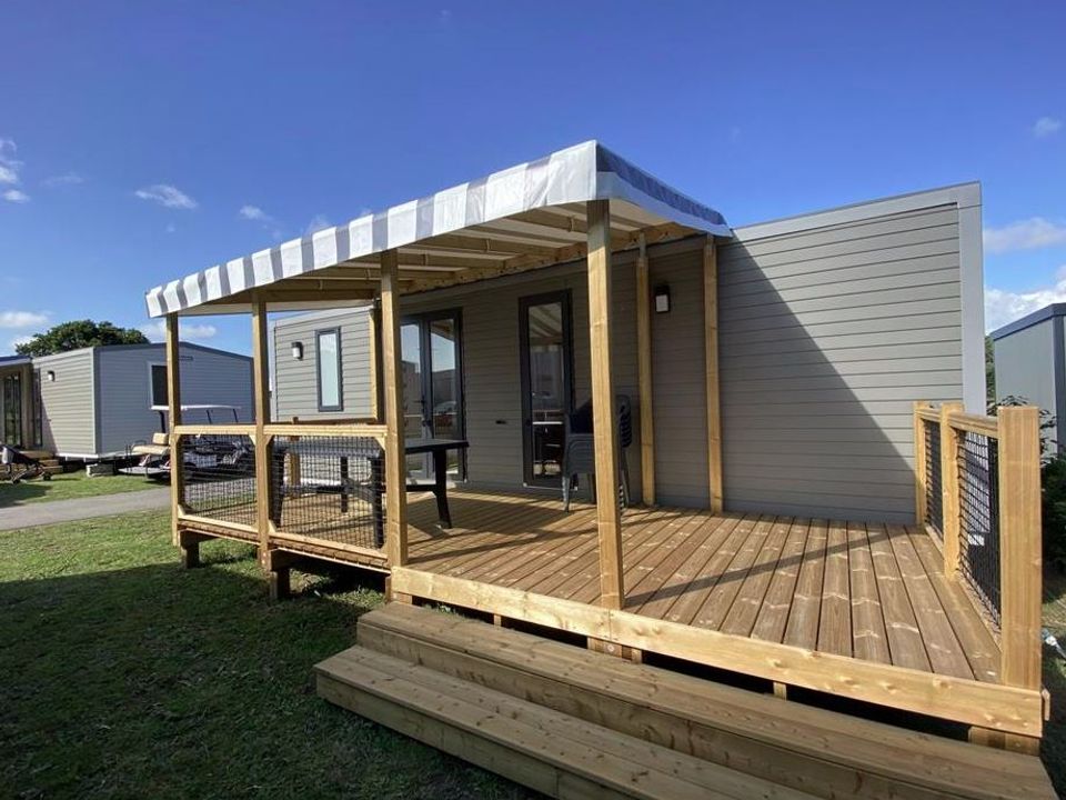 La Roseraie - Mobil home - Mobilhome 7 personnes - Cottage Family Premium - 3 chambres :