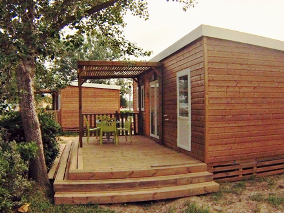 Village de vacances de Gruissan - Mobil home - Mobilhome 4 personnes - MH2 COTTAGE FAMILY