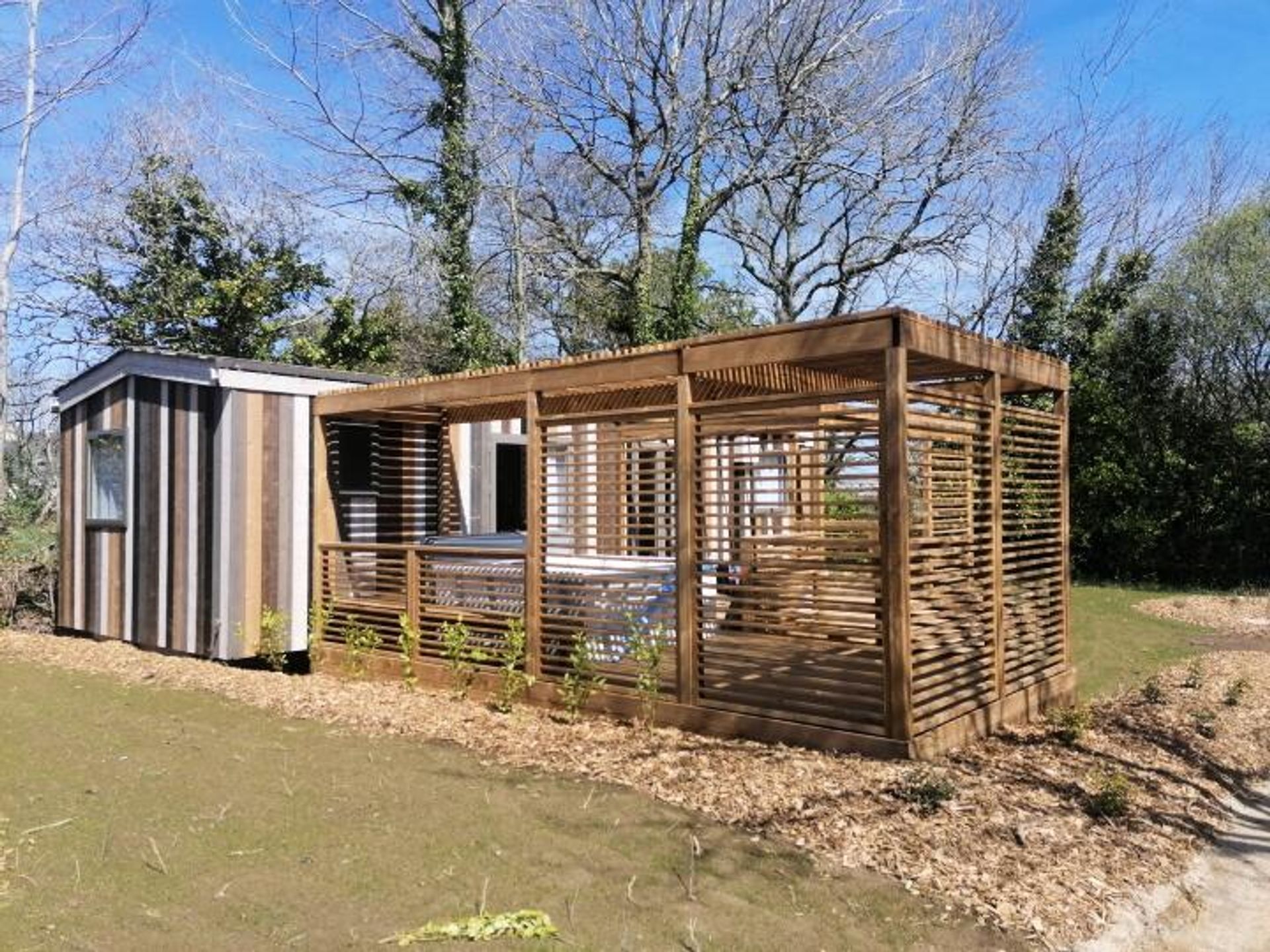 Le Village Perrosien - Mobil home - Luxe - Climatisé - Jacuzzi