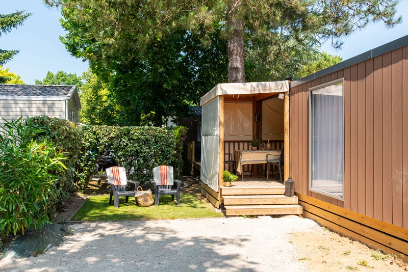 Camping Club Le Trianon - MS Vacances - Mobil home - 4p - Cottage Bergame CONFORT climatisé