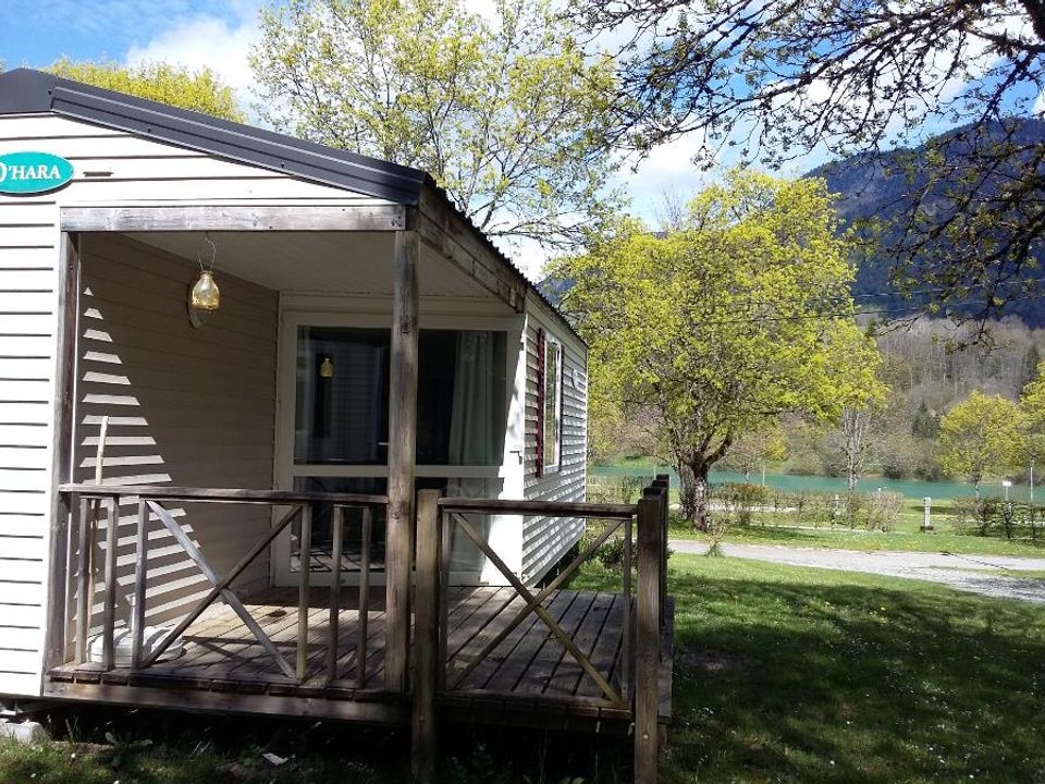 L'Île du Chéran - Mobil home - Mobilhome 5 personnes - Mobilhome 2 chambres à la semaine - arrivée à partir de 16H 2/5 pers