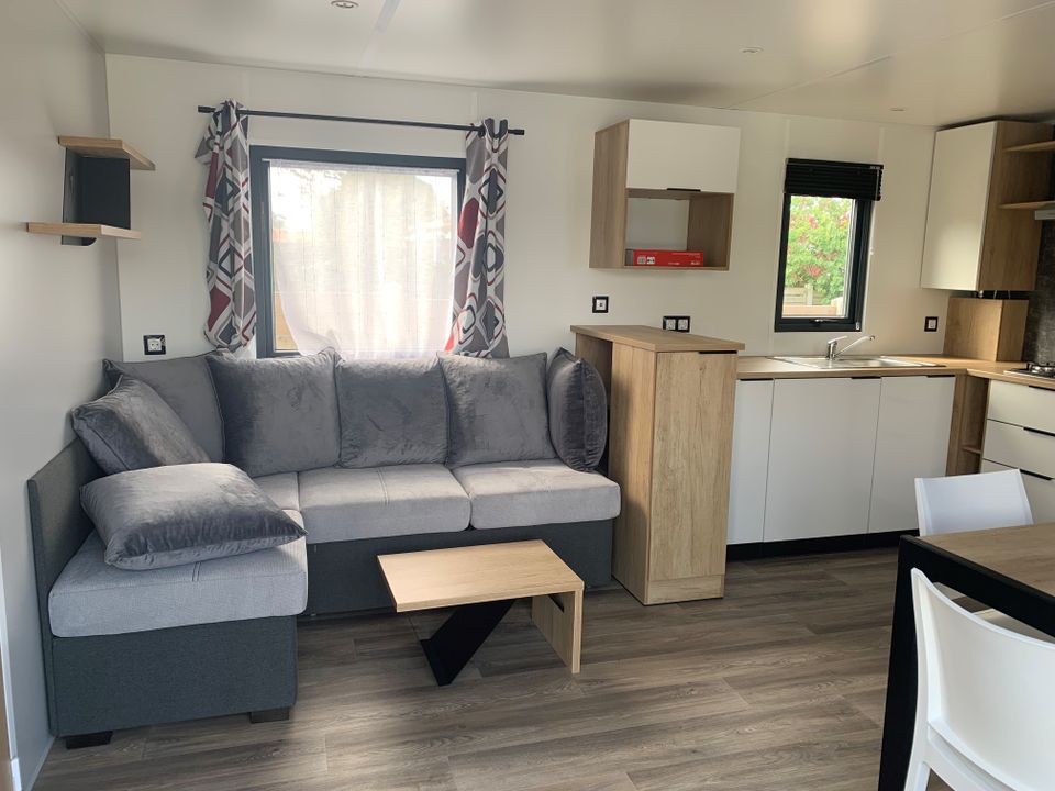 Les Lacs d'Armagnac - Mobil home - Mobilhome 4 personnes - MOBIL HOME CONFORT BOIS 64