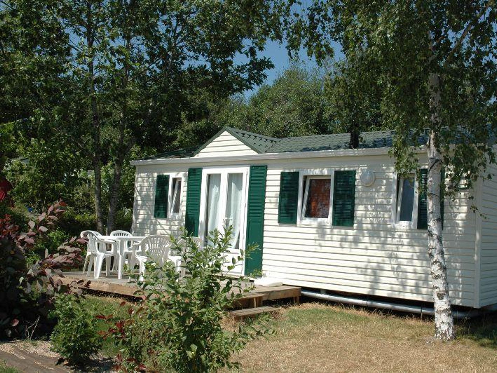 Le Caussanel - Mobil home - Espace Classic 32m² - Terrasse découverte - climatisation - TV