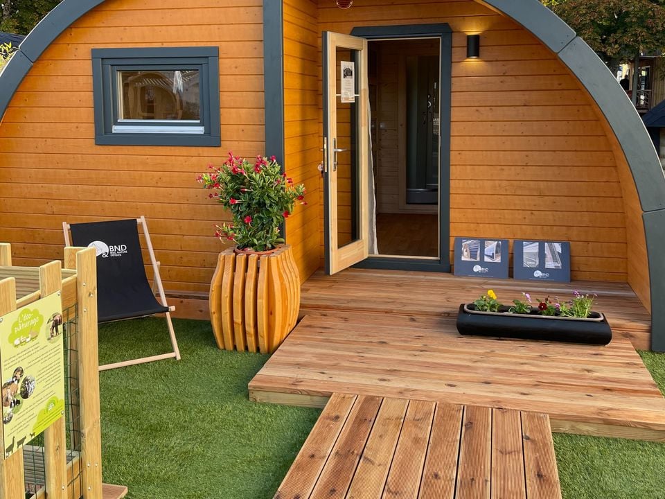 La Rivière d'Argent - Mobil home - Hébergement 4 personnes - Pod double - 30m² - 2 chambres 4pers