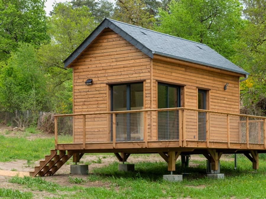 Domaine de Salagnac - Châlet - Chalet 4 personnes - Cabane de charme vue forêt (2ad + 2enf (-12ans))