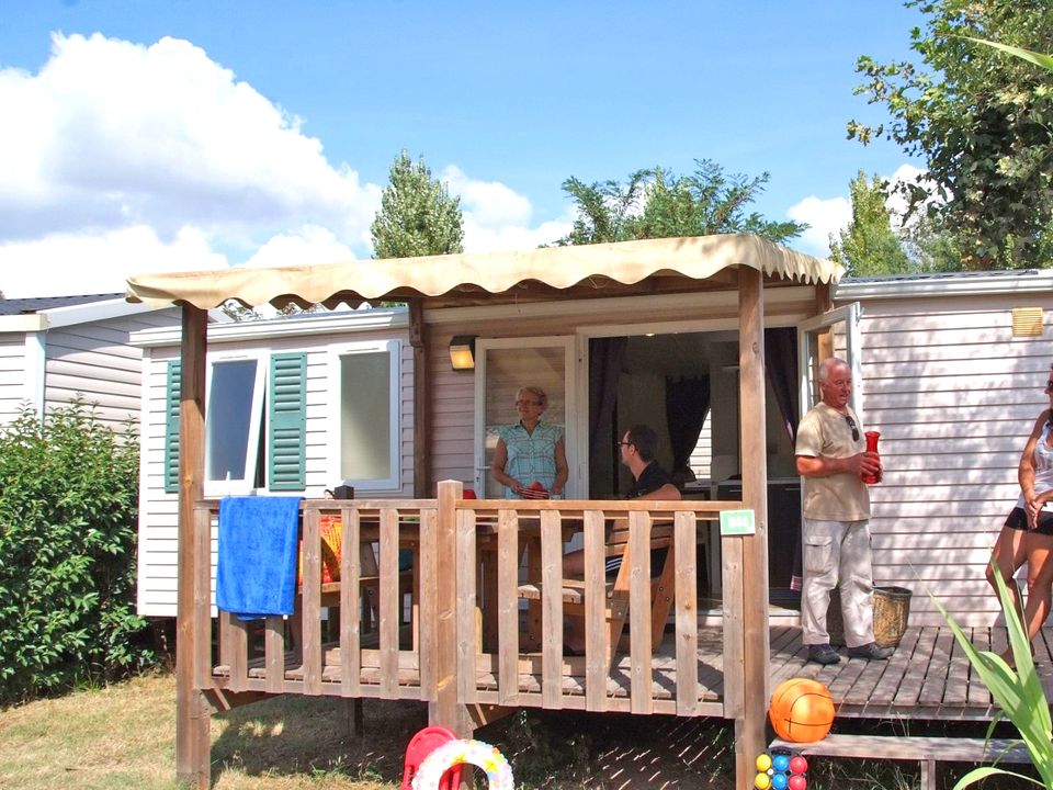 La Vallée du Paradis - Mobil home - Mobilhome 4 personnes - Confort TV Clim - 2 chambres - 4 personnes