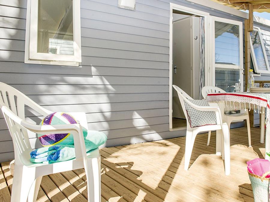 Village Rosapineta - Mobil home - Mobilhome 6 personnes - Comfort | 2 Ch. | 4/6 Pers. | Terrasse Surélevée | Clim.