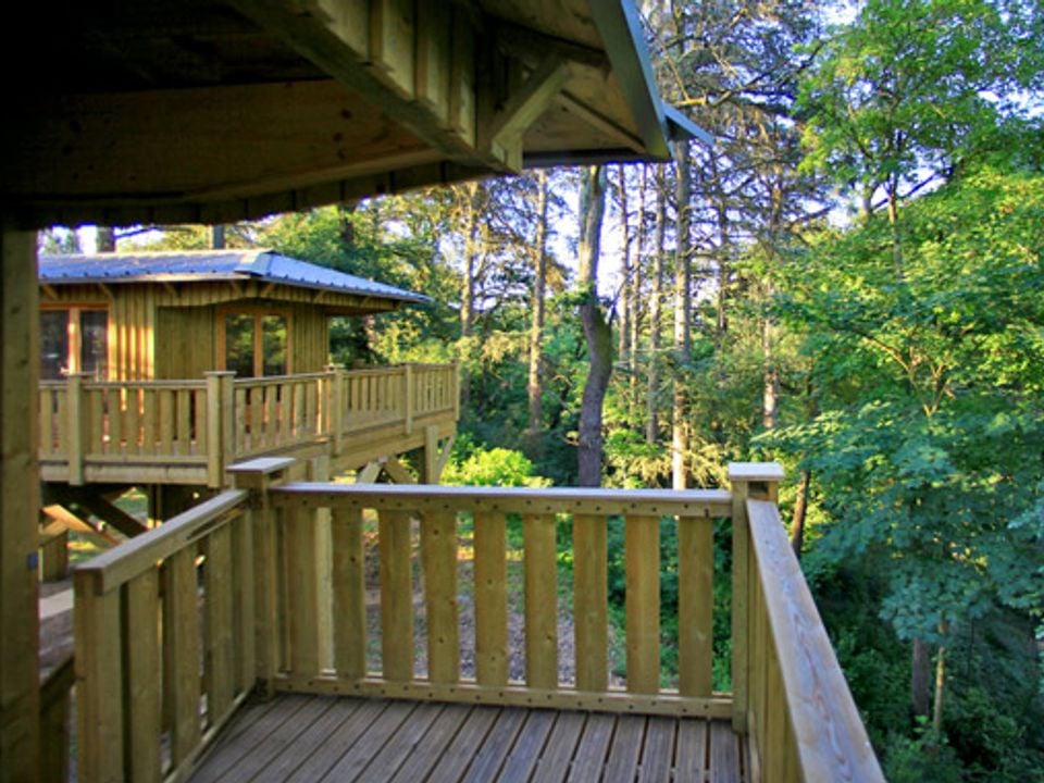 Albirondack Park Lodge & Spa - Mobil home - Hébergement 4 personnes - Cabane "dans les arbres"