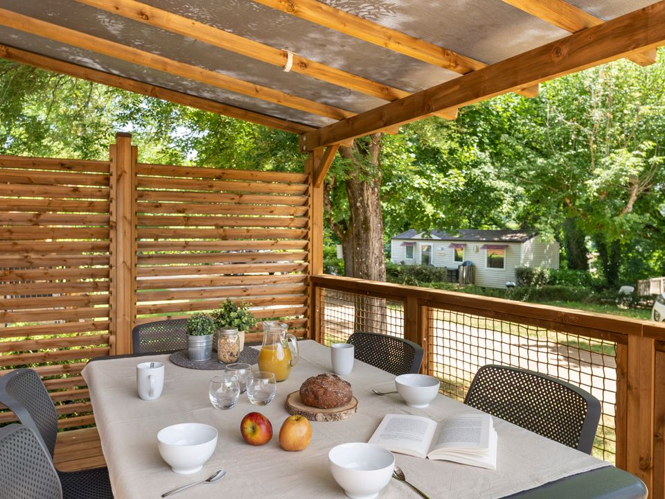 Les Grottes des Roffy - Mobil home - Mobilhome 4 personnes - PREMIUM 2 chambres - PMR