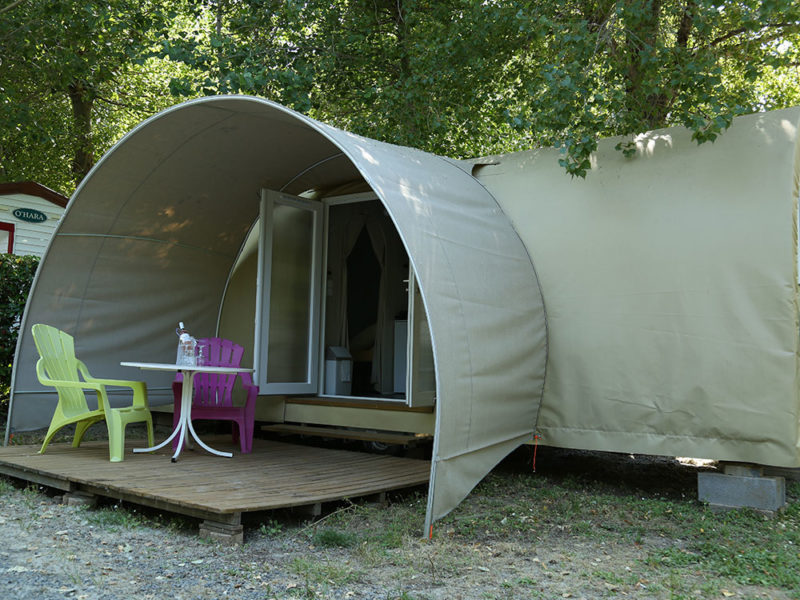 Nouveauté 2024 : des mobil-homes de luxe sur le camping 4⭐ les Berges du Canal dans l'Hérault  -  visuel 2/4