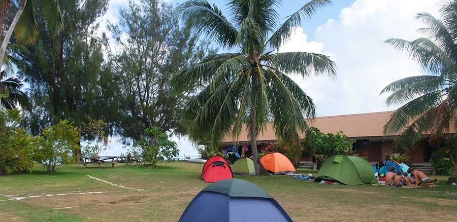 Un camping à Moorea sur une plage de rêve !  -  visuel 1/2