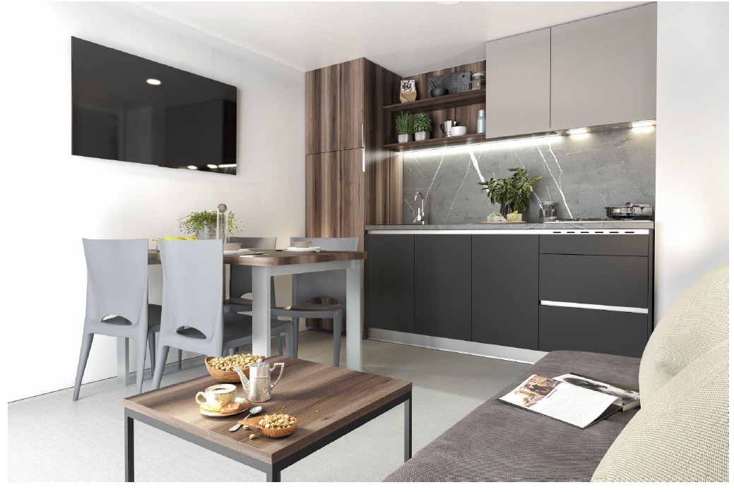 Nouveauté 2024 : des mobil-homes de luxe sur le camping 4⭐ les Berges du Canal dans l'Hérault  -  visuel 1/4