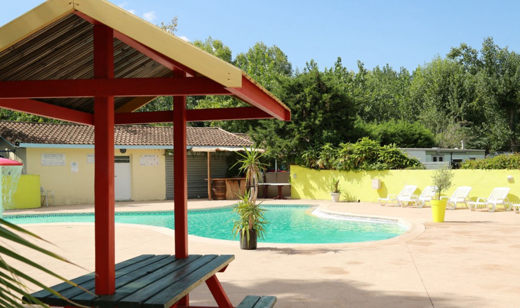 Nouveauté 2024 : des mobil-homes de luxe sur le camping 4⭐ les Berges du Canal dans l'Hérault  -  visuel 1/2