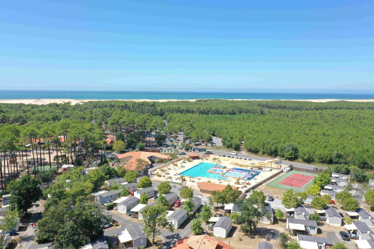 Offre spéciale Camping à Seignosse avec accès direct plage à partir de 37 €/pers  -  visuel 1/1