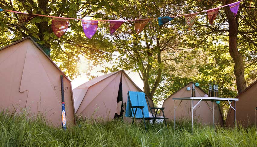 La tente en carton, recyclée et écolo  -  visuel 2/2