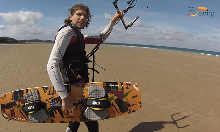 Un vrai cours de kitesurf en ligne en vidéo  -  visuel 1/1