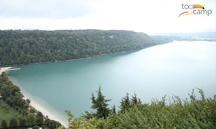 Le lac de Chalain dans le Jura en vidéo  -  visuel 1/1
