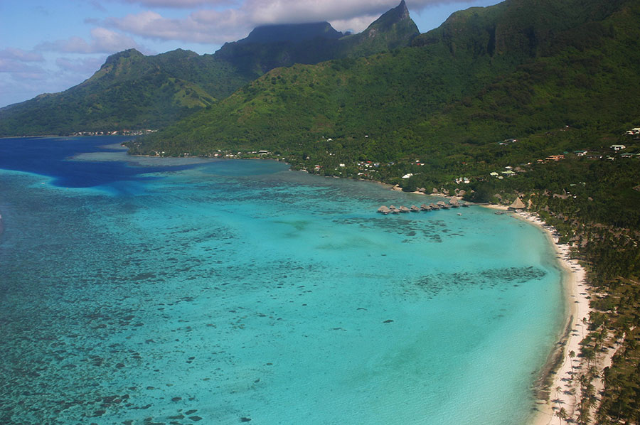 Un camping à Moorea sur une plage de rêve !  -  visuel 1/1