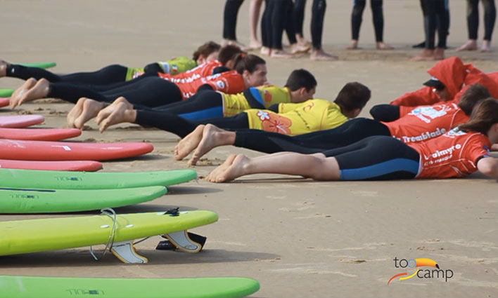 Un cours de Surf en Charente-Maritime  -  visuel 1/1