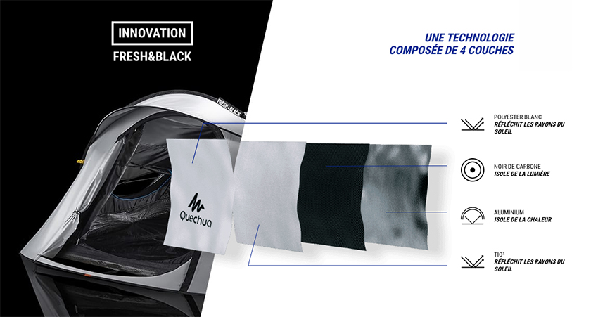 Innovation : la tente "climatisée"  -  visuel 3/3