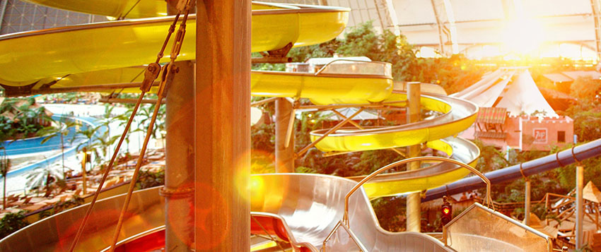 Tropical Island, le plus grand parc aquatique couvert du monde !  -  visuel 1/2