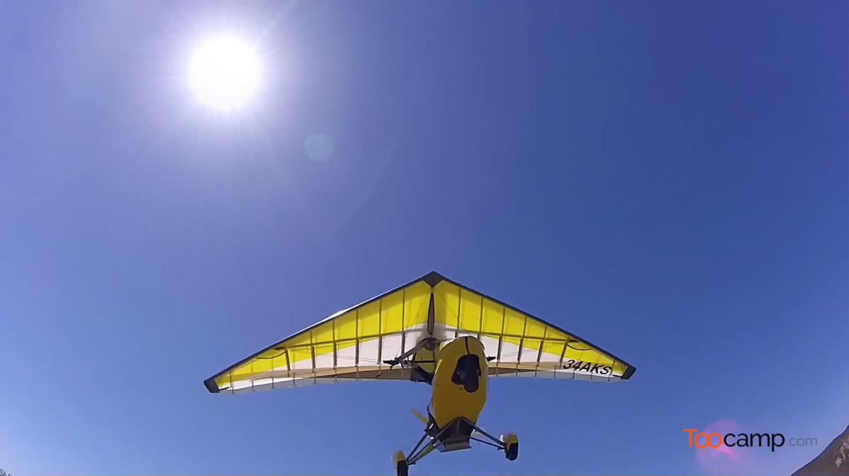 ULM au dessus des Gorges de l'Ardèche et du Pont d'Arc  -  visuel 1/1