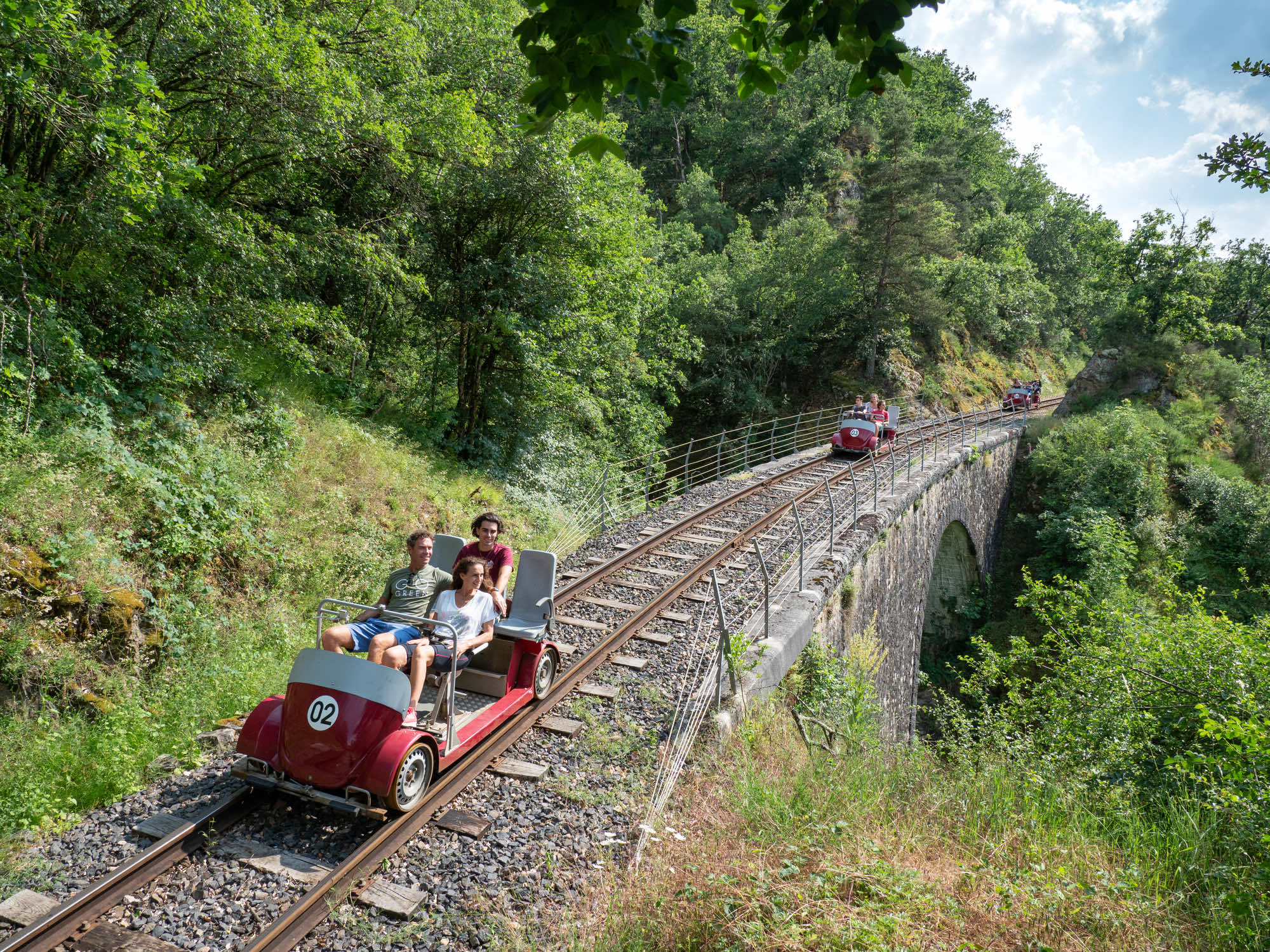 Vivez une expérience insolite en Ardèche avec la randonnée vélorail des Gorges du Doux  -  visuel 1/1