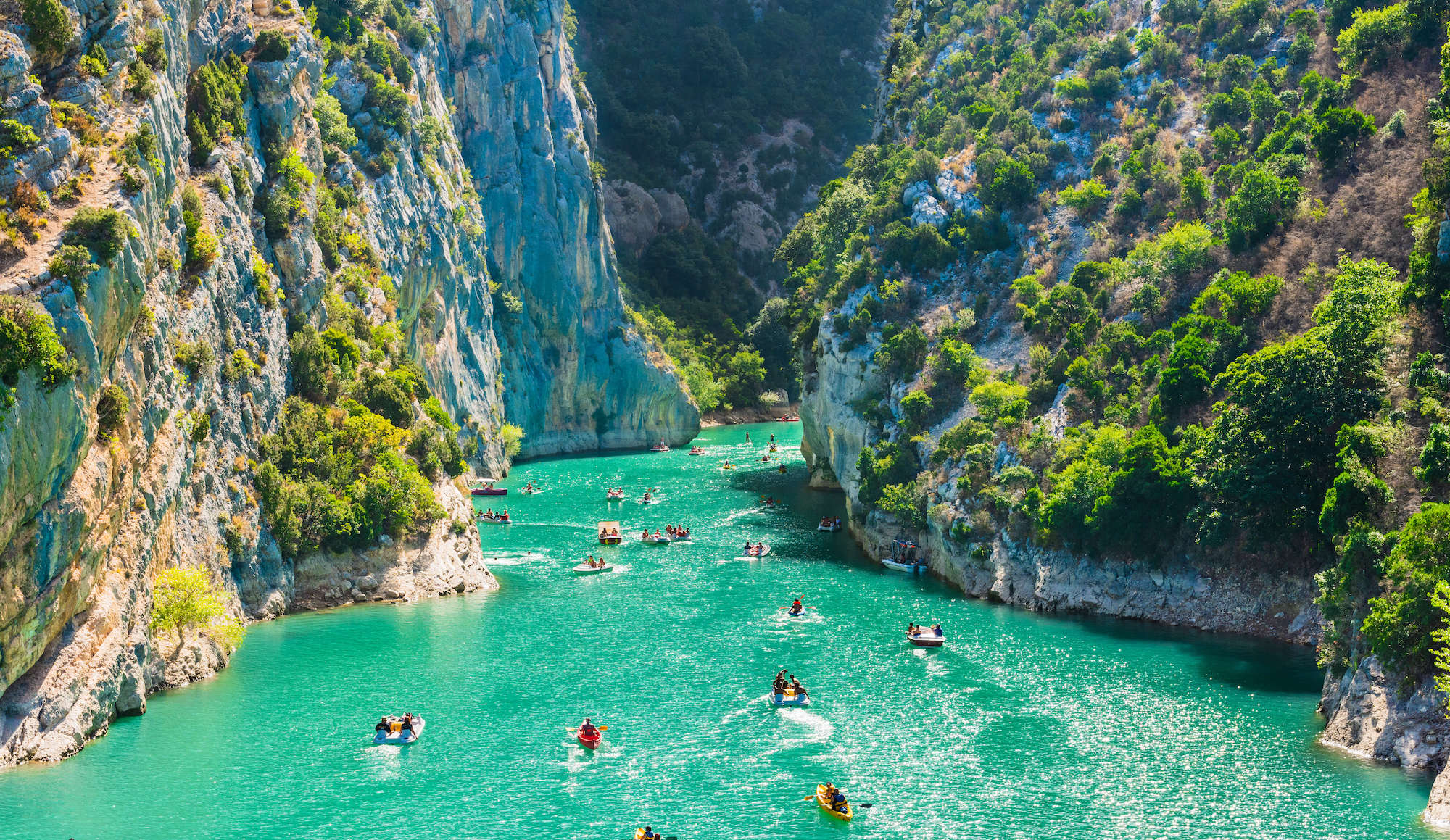 Le Mag Camping - Le Top des sports nautiques à pratiquer dans les Gorges du Verdon