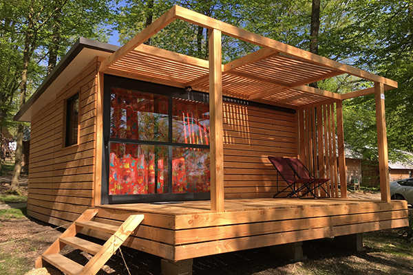 Camping de Versailles, chalet