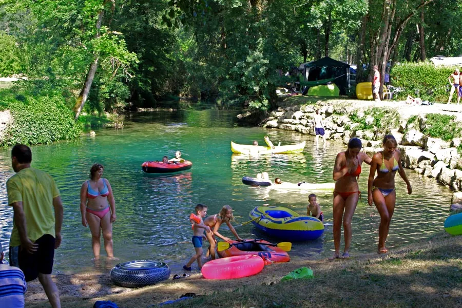 Camping Bel Ombrage Aquitaine - Saint-Cybranet visuel 2/8