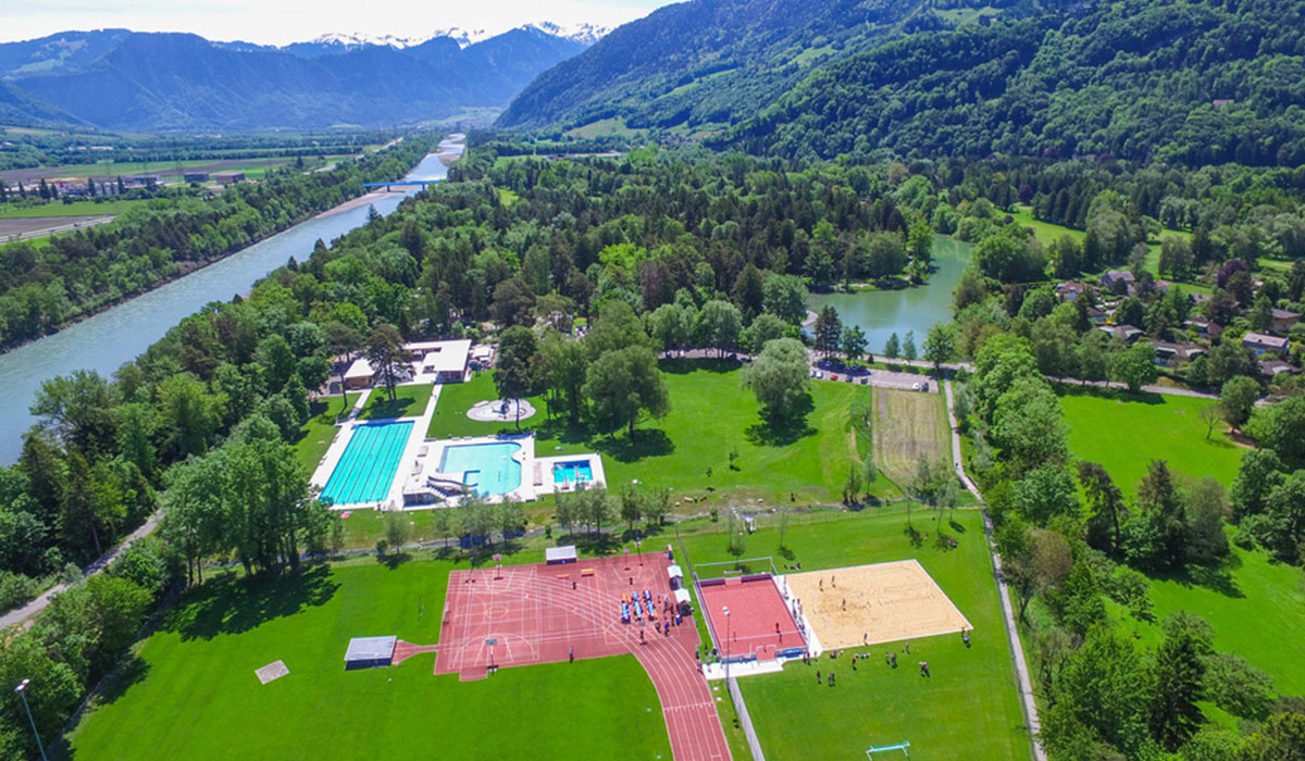 Camping Giessenpark Suisse Orientale - Bad Ragaz visuel 1/2