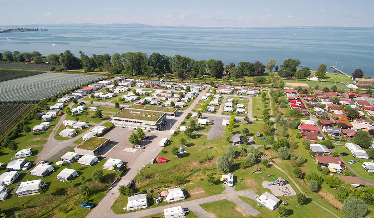 Camping Seehorn Suisse Orientale - Egnach visuel 1/2 Camping Seehorn Suisse Orientale - Egnach visuel 1/2