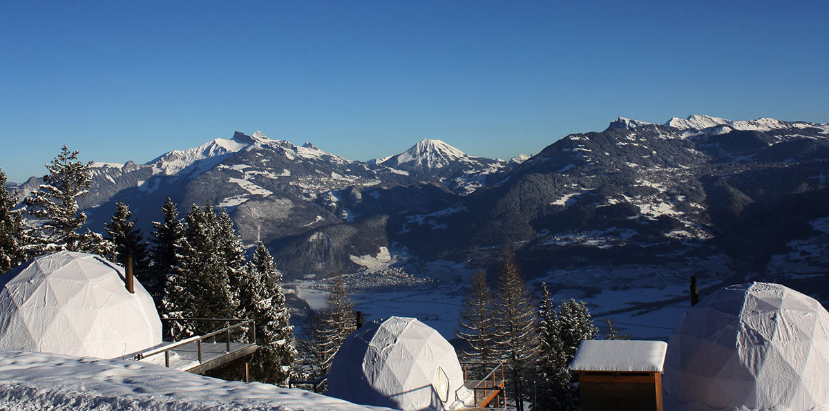 Domaine Whitepod Lémanique - Monthey visuel 1/7 Domaine Whitepod Lémanique - Monthey visuel 1/7