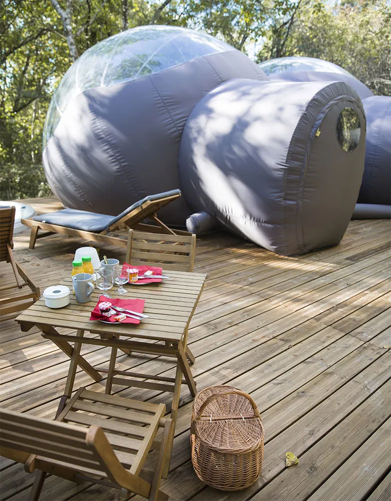 Camping La Chrysalide  Château de Saint-Martin - Aquitaine - Carcans visuel 4/6