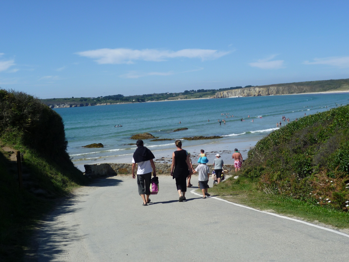 camping plage de goulien - camping de la presqu'ile crozon