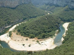 La Plage des Templiers Domaine Naturiste - Rhône-Alpes - Bourg-Saint-Andéol visuel 1/4