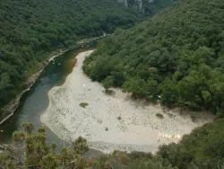 Camping La Plage des Templiers Domaine Naturiste - Rhône-Alpes - Bourg-Saint-Andéol visuel 2/4